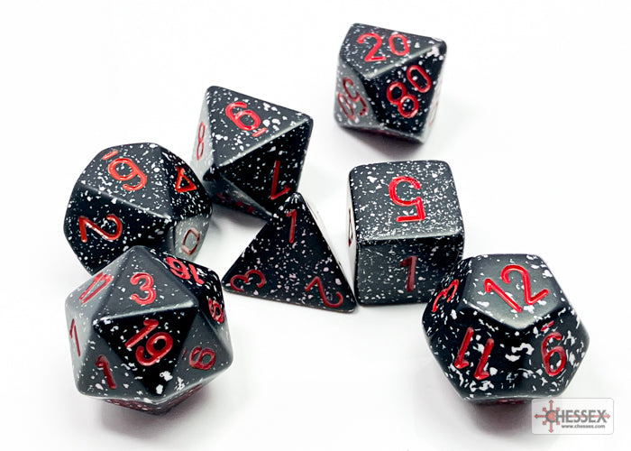 Chessex Polyhedral 7 Die Set Speckled Space