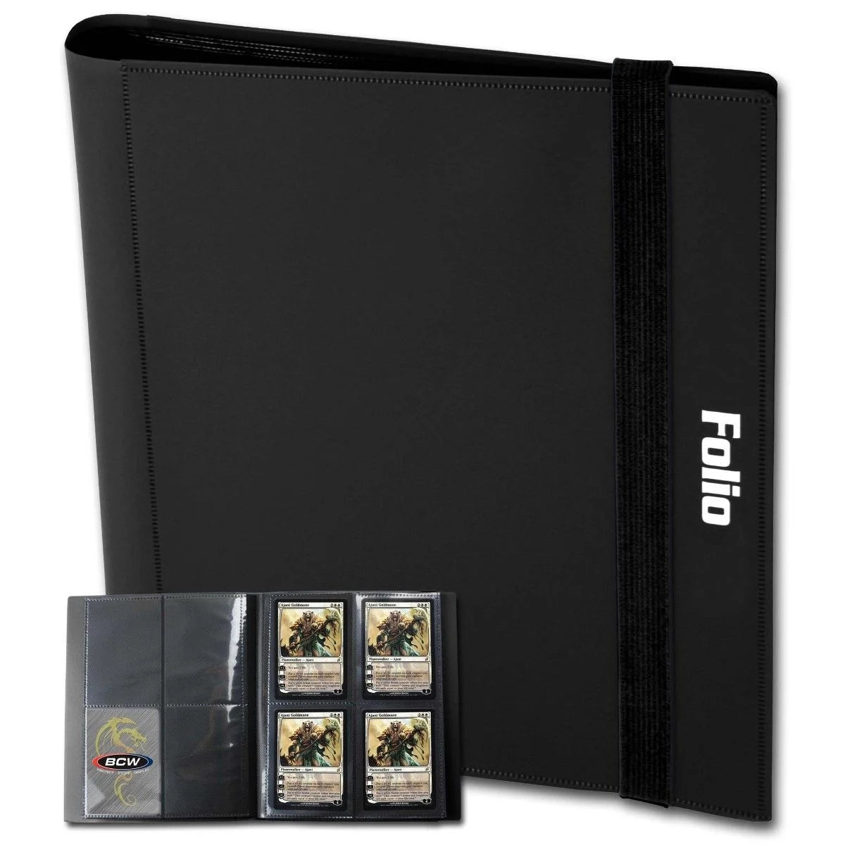 BCW - Folio Mini 4 Pocket Binder - Black