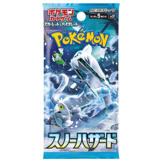 Pokemon - Snow Hazard - SV2P - Booster Pack - Japanese