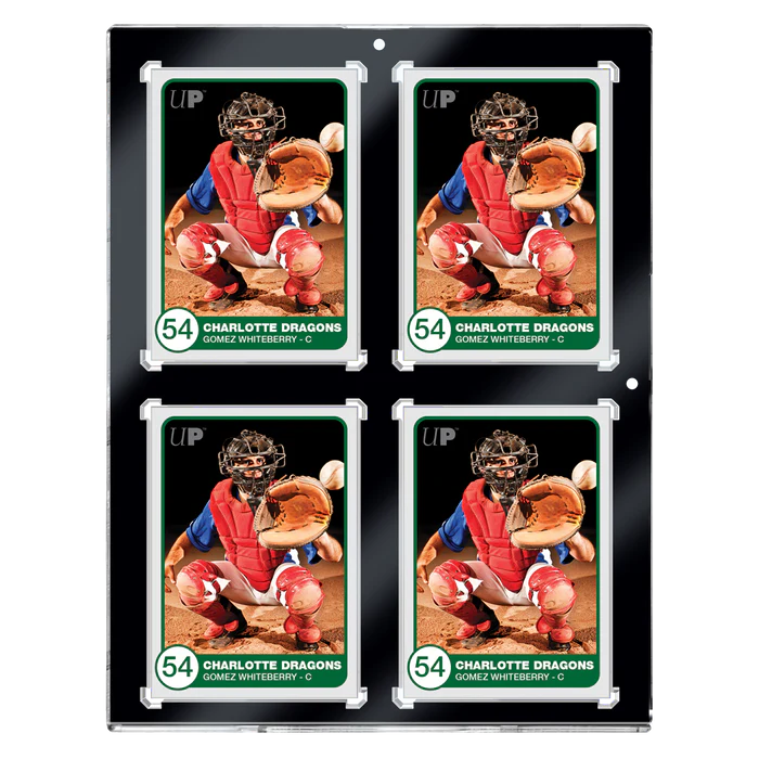 Ultra Pro - One Touch - Black Border - 4 Card - 35 PT
