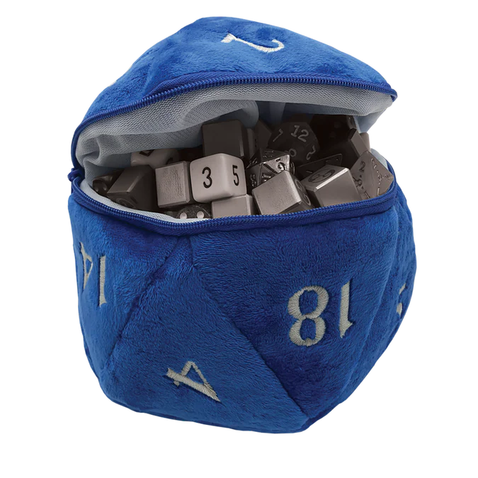 Ultra Pro - Plush D20 - Dice Bag - Blue