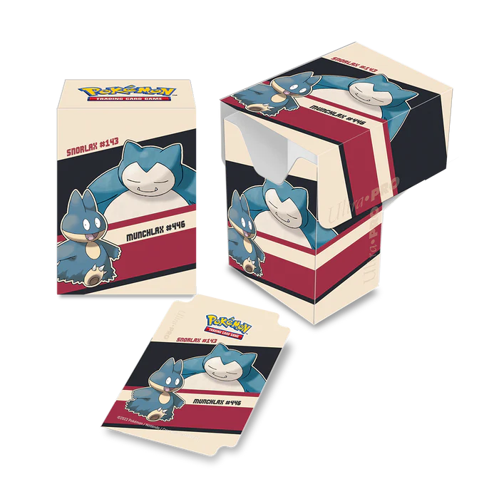 Ultra Pro Snorlax and Munchlax Deck Box