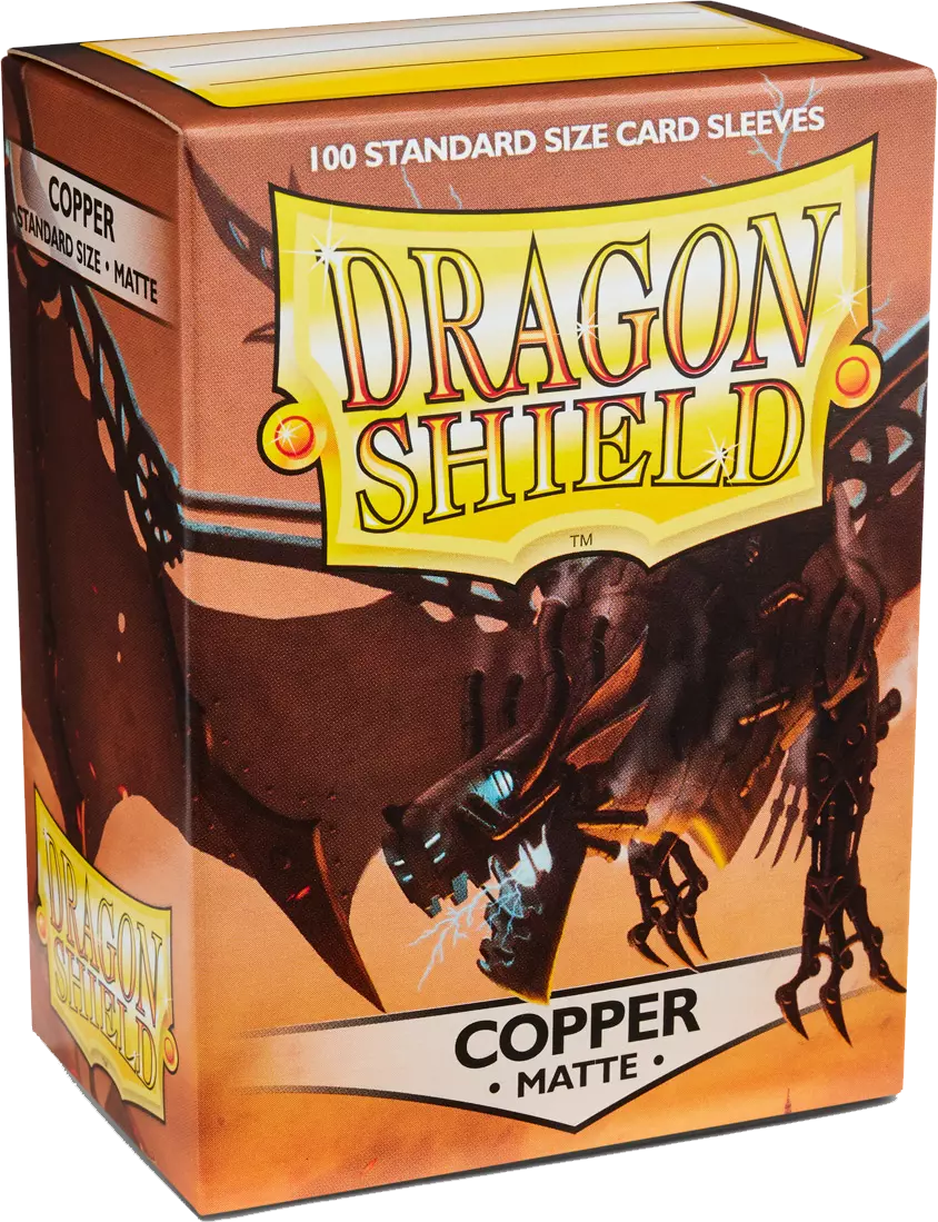 Dragon Shield - 100 Standard Size - Copper Matte