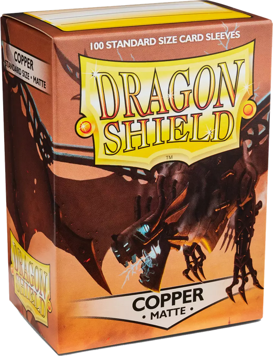 Dragon Shield - 100 Standard Size - Copper Matte