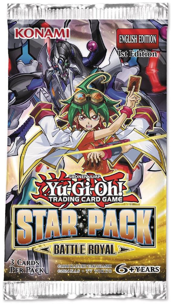 Konami - Yu-Gi-Oh! - Star Pack - Battle Royal - 1st Edition - Booster Pack