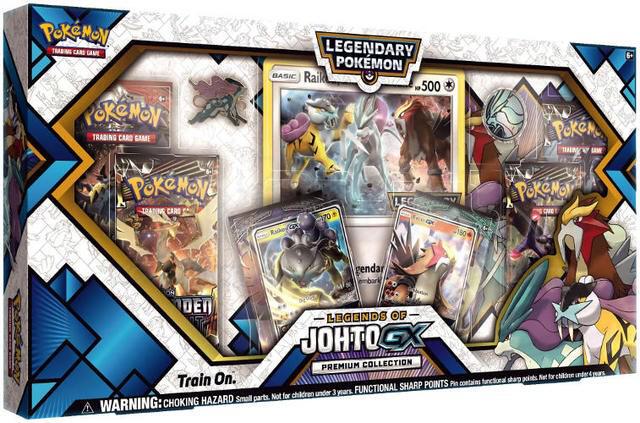 Pokemon - Sun and Moon - Premium Collection Box - Legends of Johto GX - Raikou Entei and Suicune