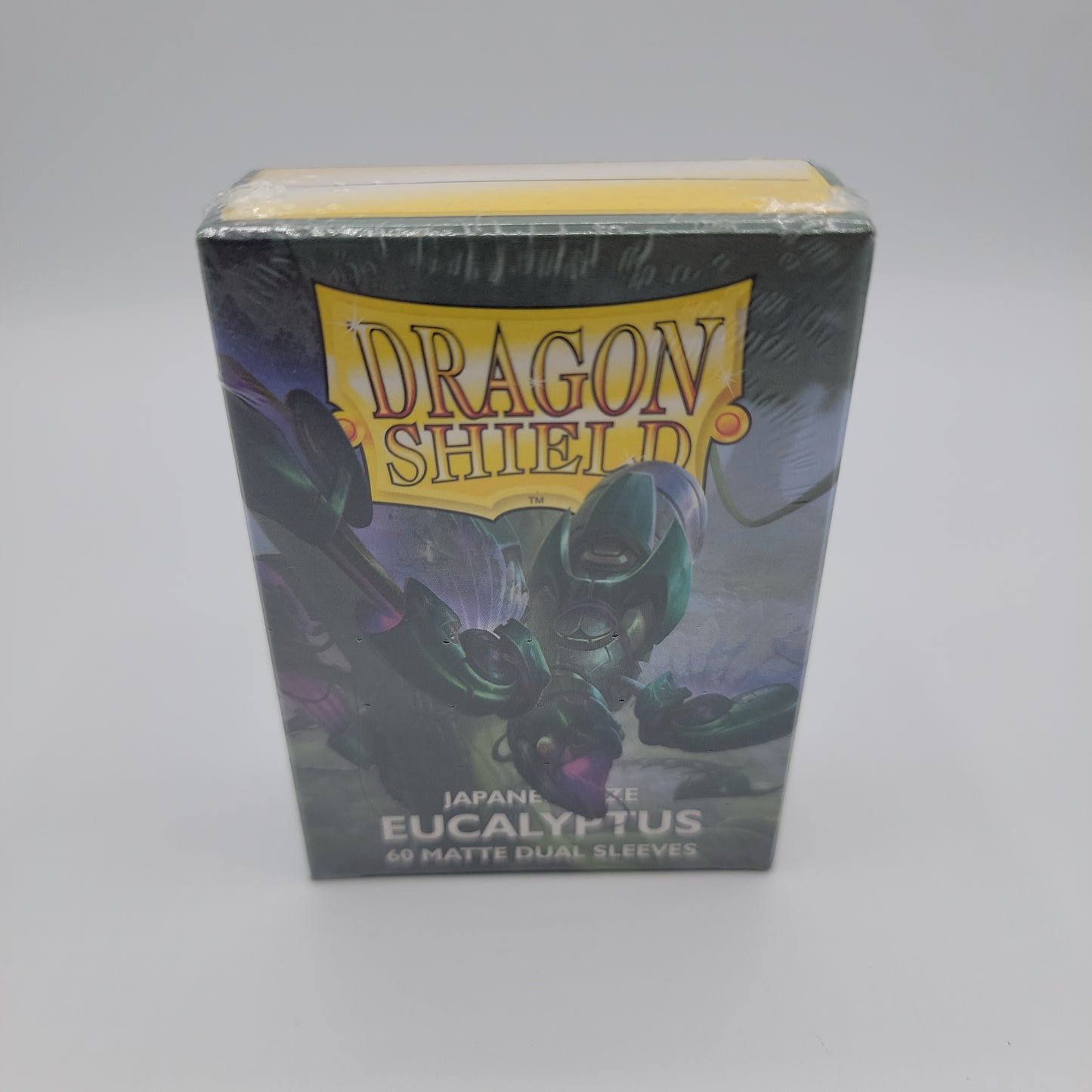 Dragon Shield - 60 Japanese Size Card Sleeves - Matte Dual Sleeves - Eucalyptus