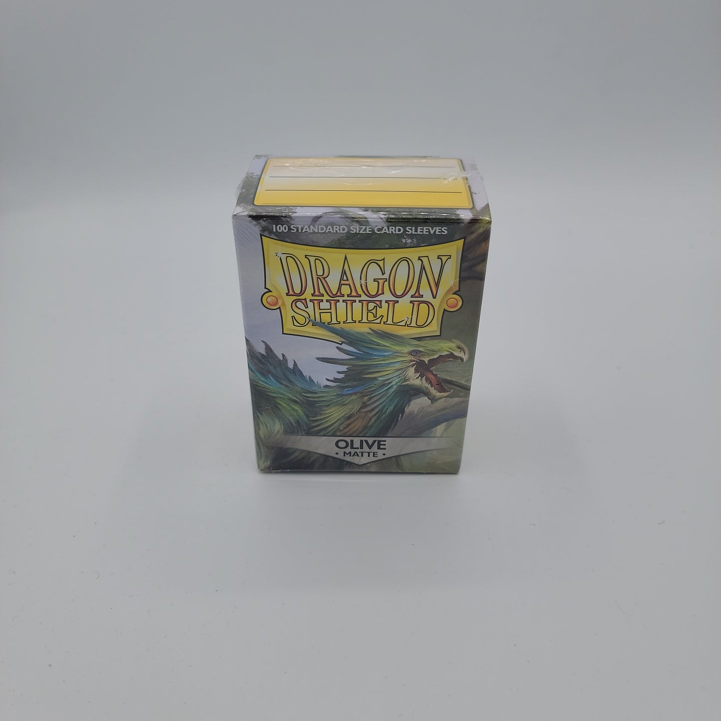 Dragon Shield - 100 Standard Sleeves - Olive Matte