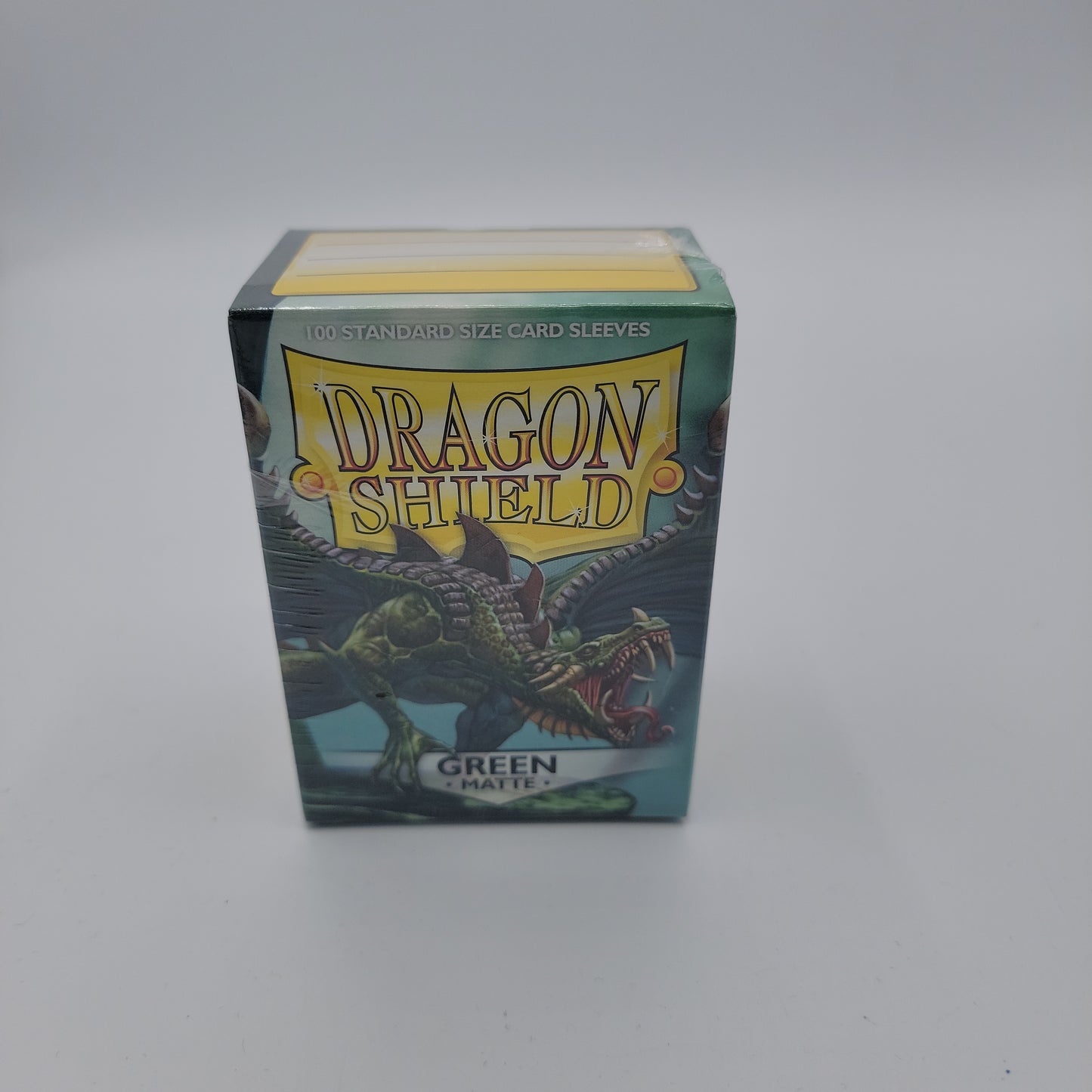 Dragon Shield - 100 Standard Sleeves - Green Matte