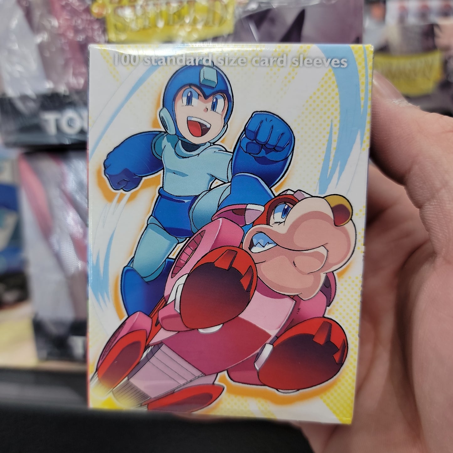 Dragon Shield - 100 Standard Size - Art - Megaman and Rush