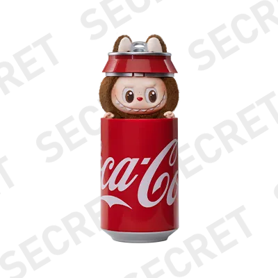 Pop Mart - The Monsters - Coca Cola Vinyl Face Labubu Plush Blind Box