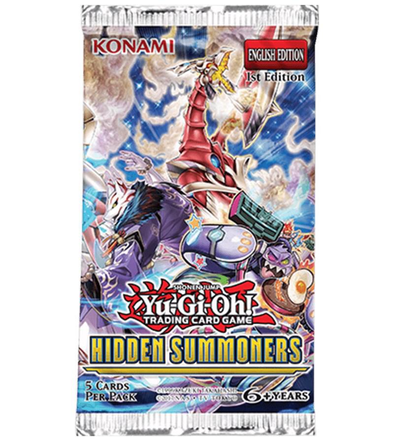 Konami - Yu-Gi-Oh! - Hidden Summoners - 1st Edition - Booster Pack