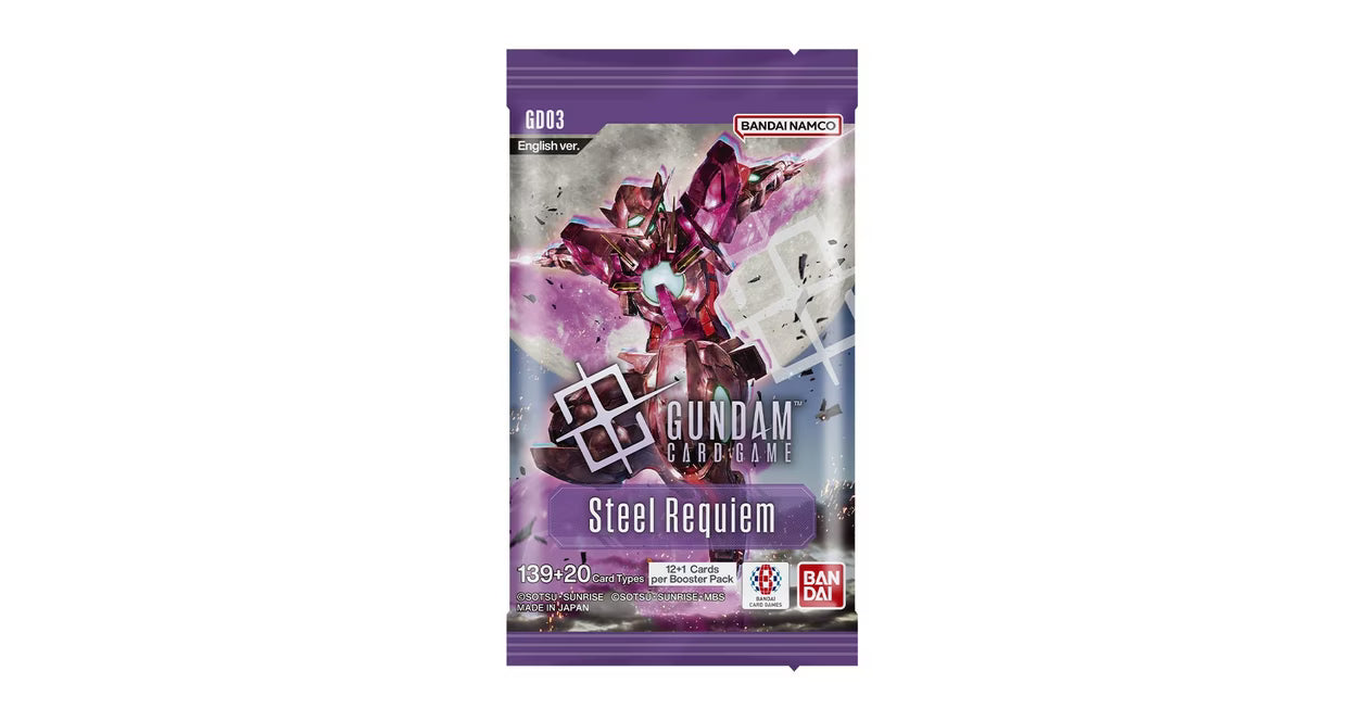 Bandai - Gundam - Steel Requiem - GD03 - Booster Pack