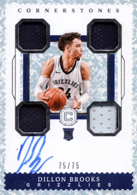 2017-18 Panini Cornerstones NBA Basketball Hobby Box