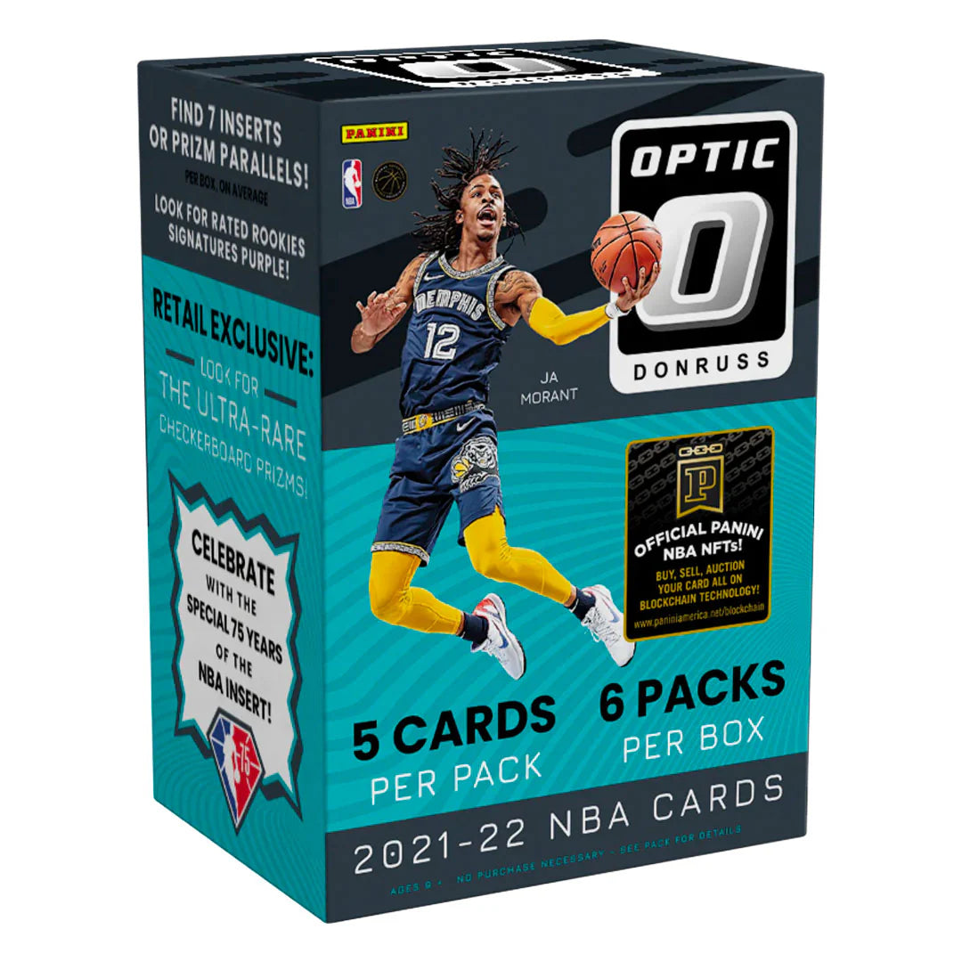 2021 Panini Donruss Optic NBA Basketball Blaster Box