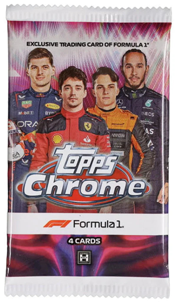 Topps 2023 Chrome Formula 1 Hobby Pack