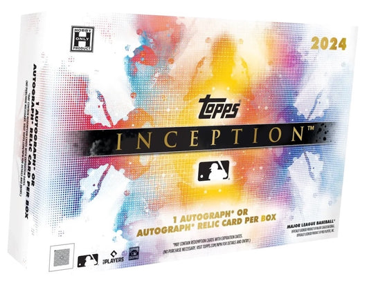 2024 Topps Inception MLB Baseball Hobby Box