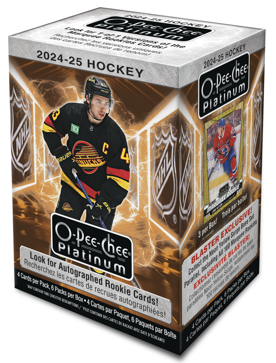 2024-25 Upper Deck O-Pee-Chee Platinum NHL Hockey Blaster Box