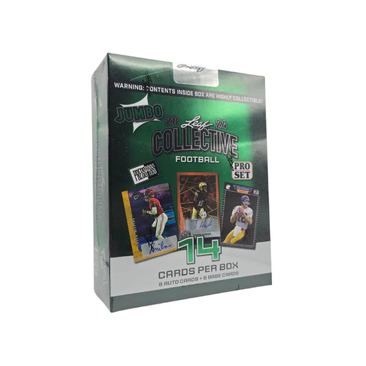 2024 Leaf Collective Jumbo Football Hobby Box