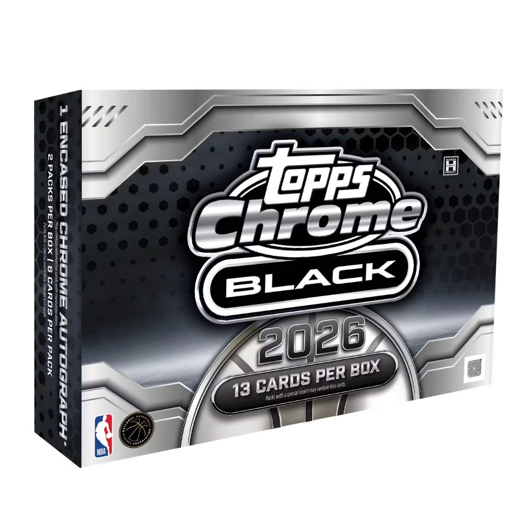 2026 Topps Chrome Black NBA Basketball Hobby Box