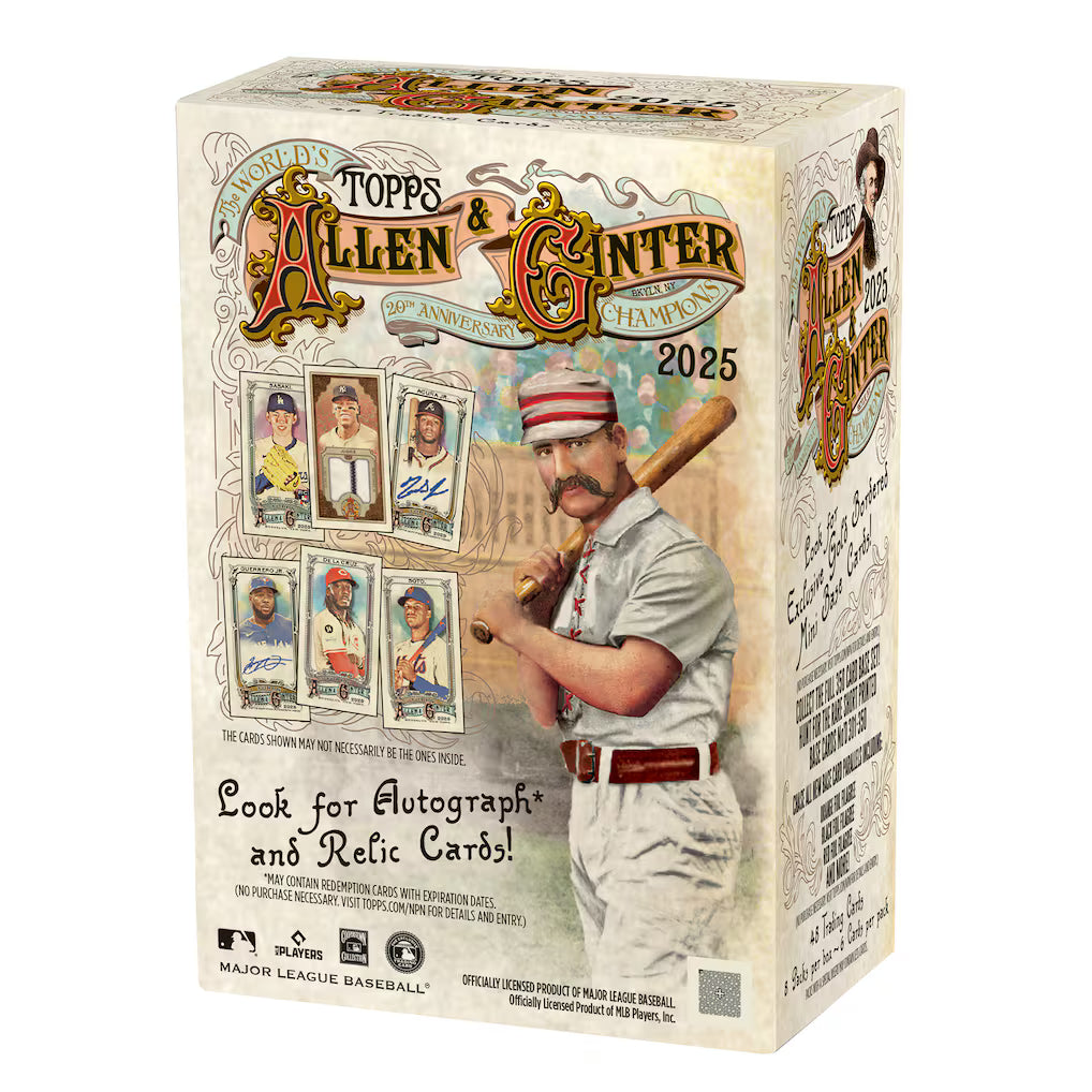 2025-26 Topps MLB Baseball Allen & Ginter Blaster Box