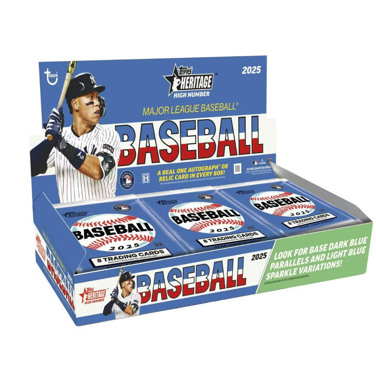 2025-26 Topps Heritage High Number MLB Baseball Hobby Box