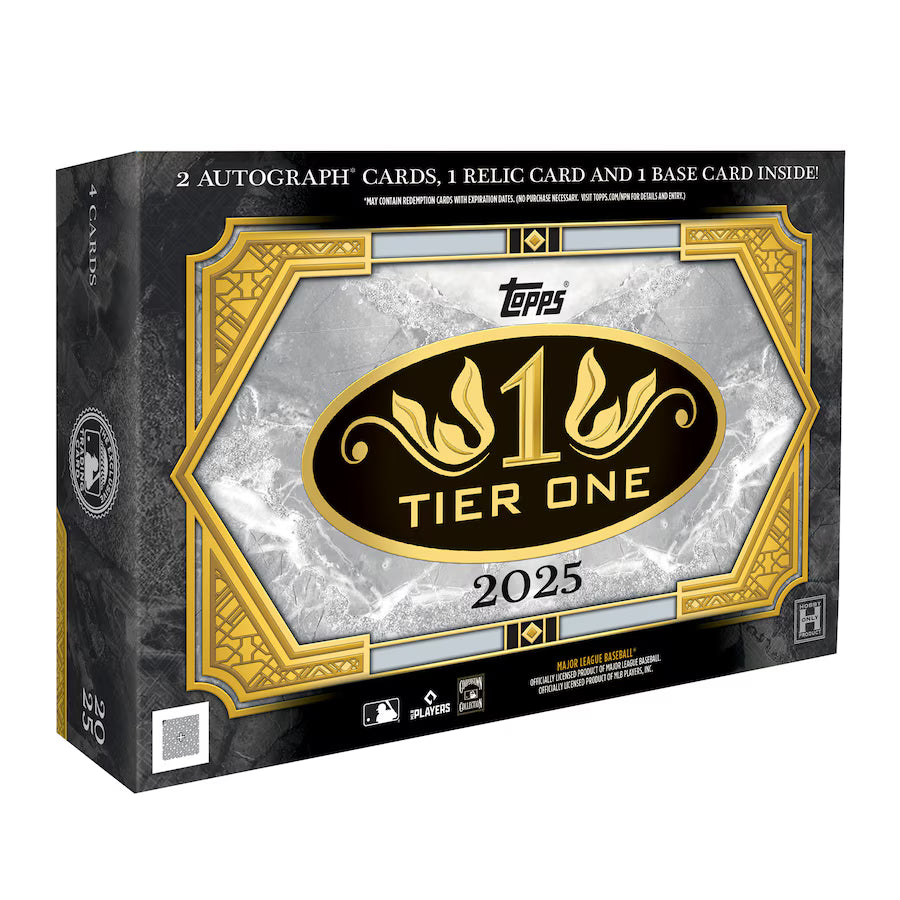 2025 Topps Tier One MLB Baseball Hobby Box