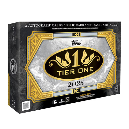 2025 Topps Tier One MLB Baseball Hobby Box