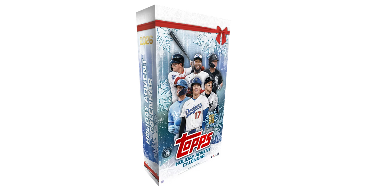 2026 Topps Holiday MLB Baseball Advent Calendar