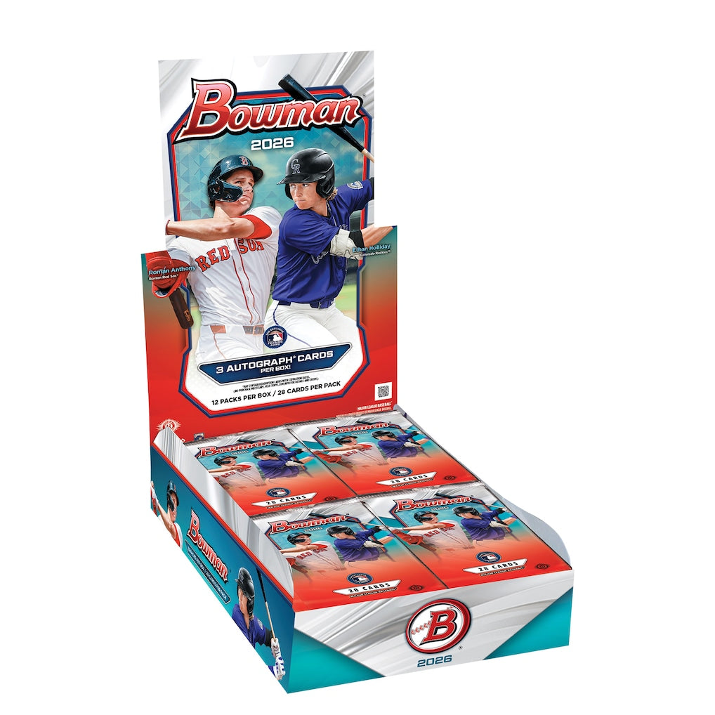 2026 Topps Bowman MLB Baseball Jumbo Hobby Box