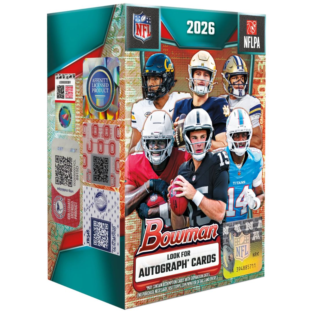 2026 Topps Bowman NFL Football Blaster Box