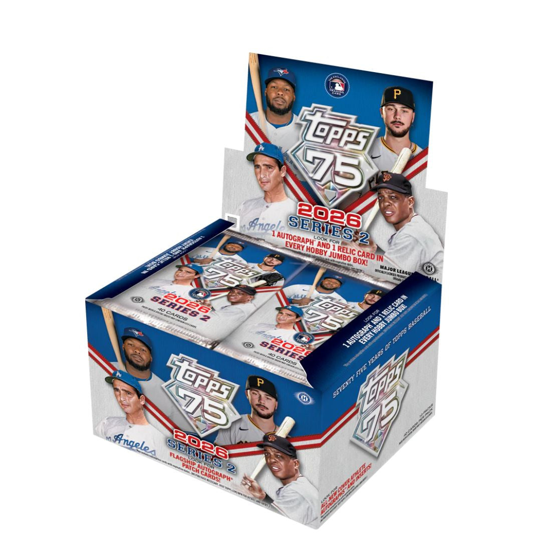 2026 Topps Series 2 MLB Baseball Jumbo Hobby Box
