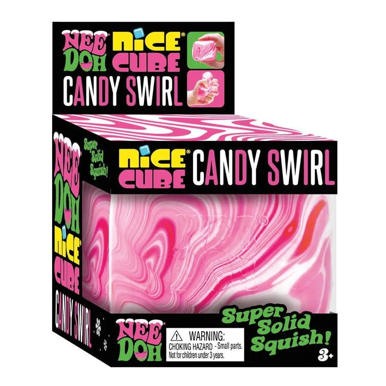 NeeDoh Nice Cube Candy Swirl