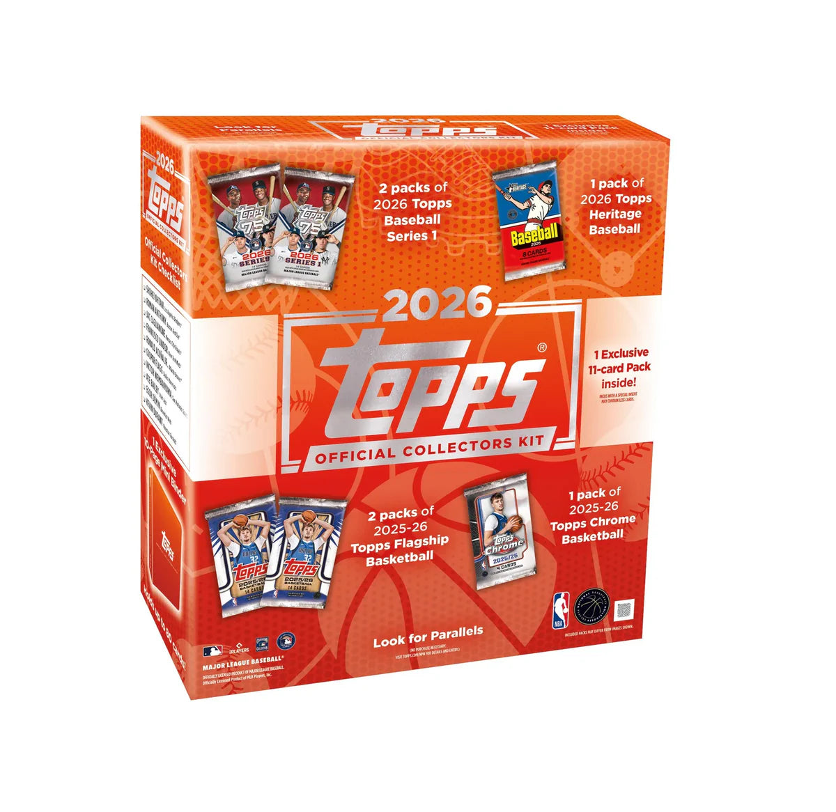 2026 Topps MLB x NBA Official Collectors Kit Crate