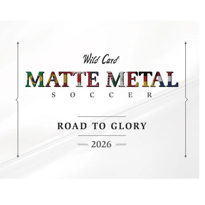 2026 Wild Card Matte Metal Road To Glory Hobby Box