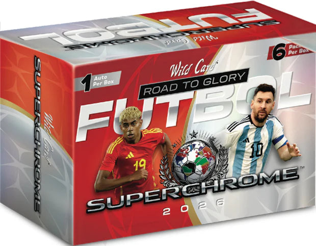 2026 Wild Card Superchrome Soccer Hobby Box