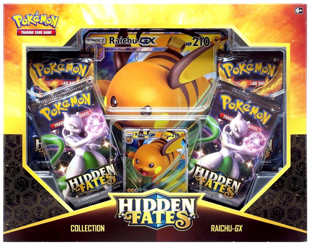 Pokemon - Hidden Fates - Raichu GX - Collection Box