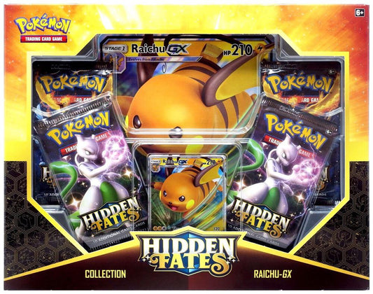 Pokemon - Hidden Fates - Raichu GX - Collection Box