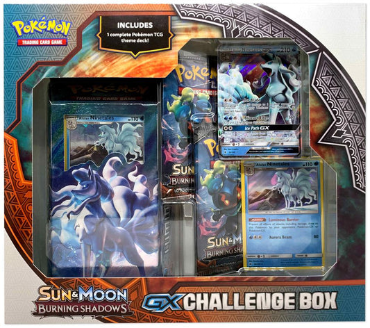 Pokemon - Sun and Moon - Burning Shadows - GX Challenge Box - Alolan Ninetales