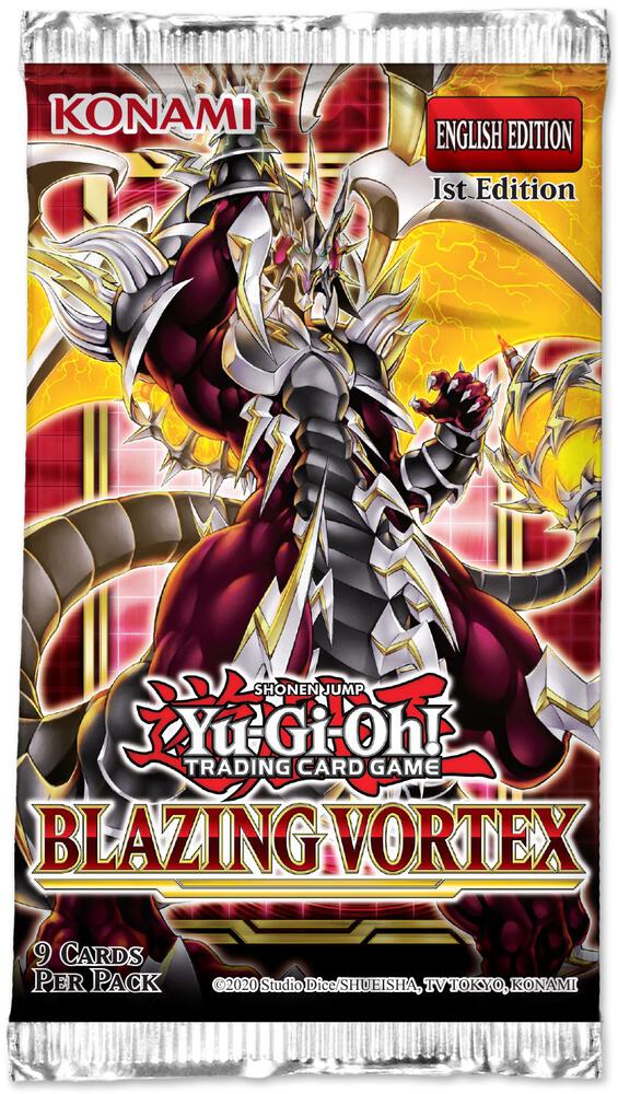 Konami - Yu-Gi-Oh! - Blazing Vortex - 1st Edition - Booster Pack