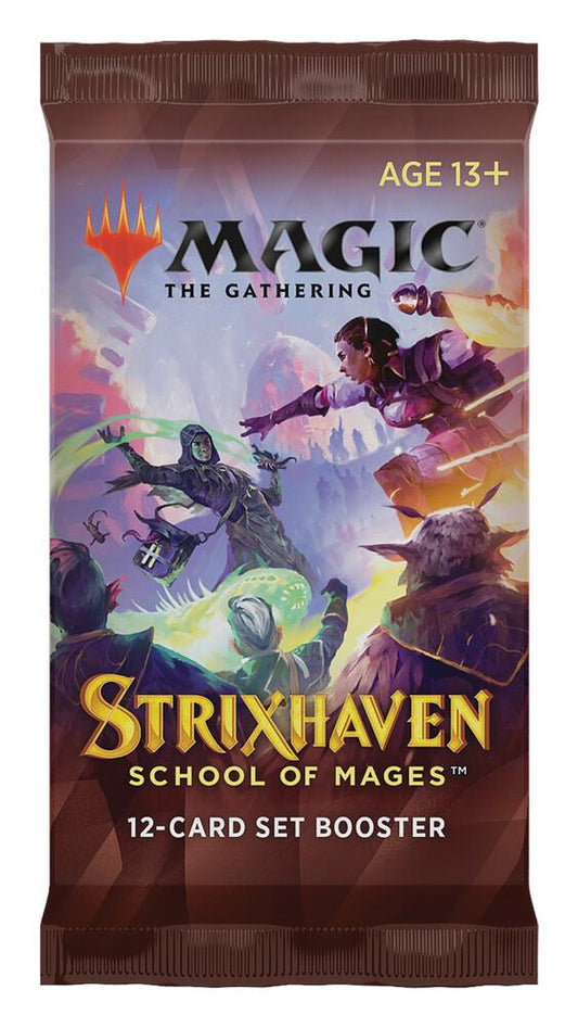 Magic The Gathering - MTG - Strixhaven School Of Mages - Set Booster Pack