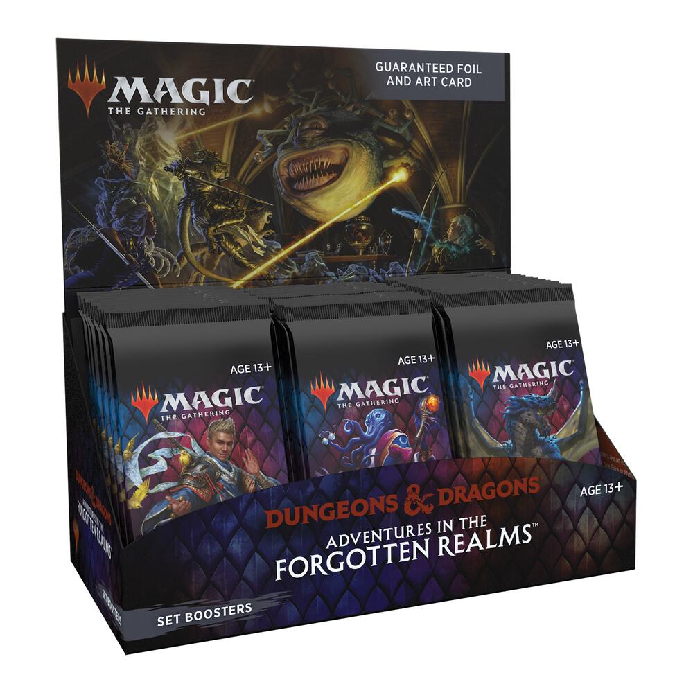 Magic The Gathering - MTG - Dungeons and Dragons Adventures in the Forgotten Realms - Set Booster Box