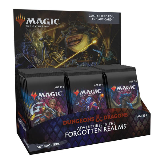 Magic The Gathering - MTG - Dungeons and Dragons Adventures in the Forgotten Realms - Set Booster Box