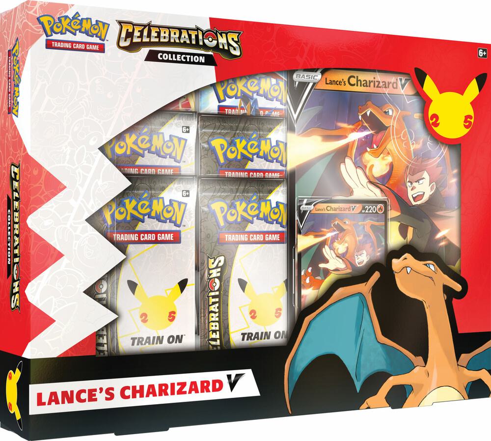Pokemon - Sword and Shield - Celebrations - Lance's Charizard V Box