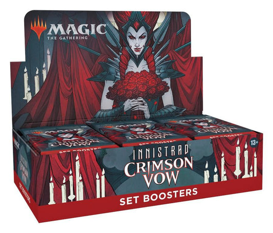 Magic The Gathering - MTG - Innistrad Crimson Vow - Set Booster Box