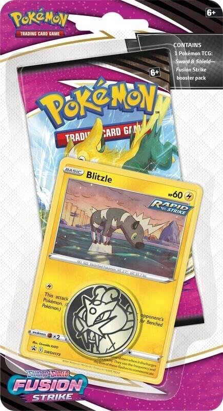Pokemon - Sword and Shield - Fusion Strike - Checklane Blister - Blitzle