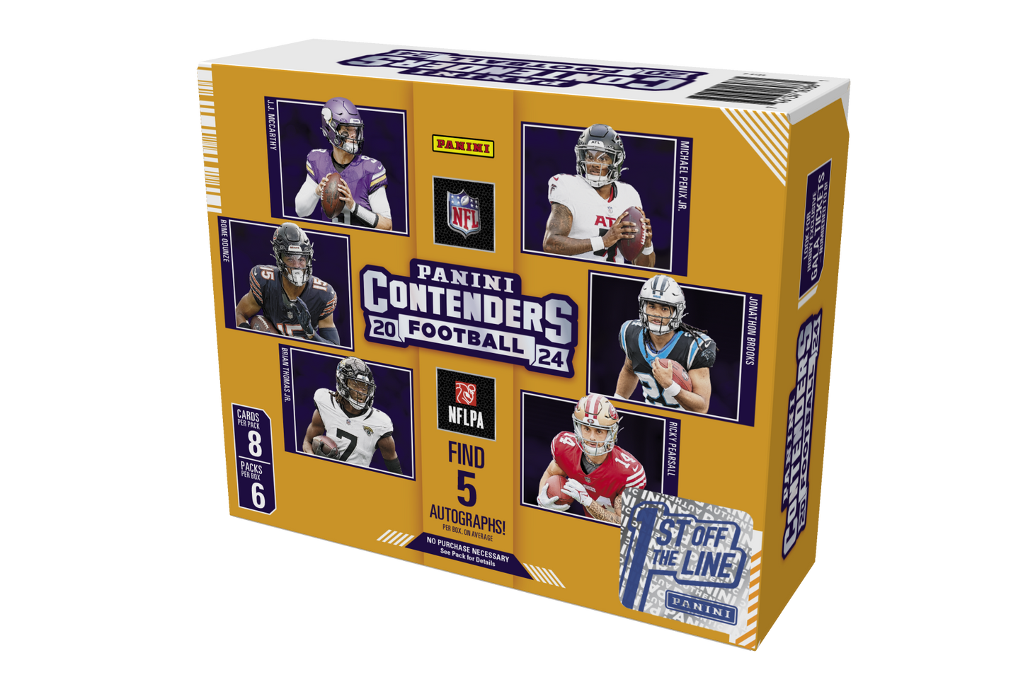2024-25 Panini Contenders NFL Football First Off The Line Hobby Box (FOTL)