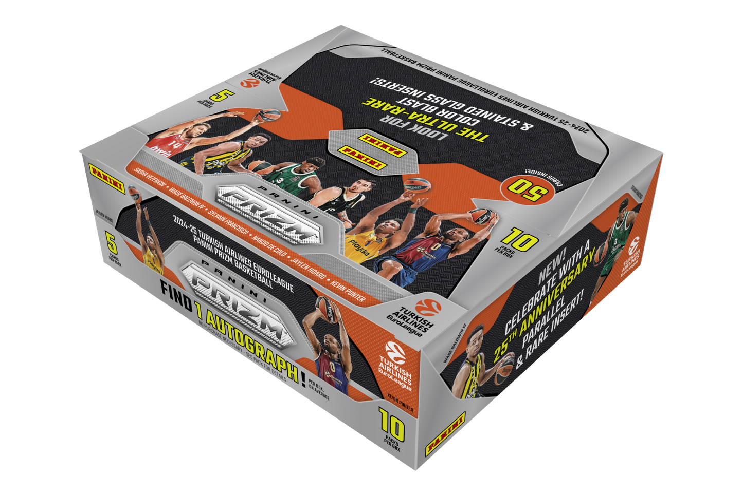 2024 Panini Prizm EuroLeague Basketball Hobby Box