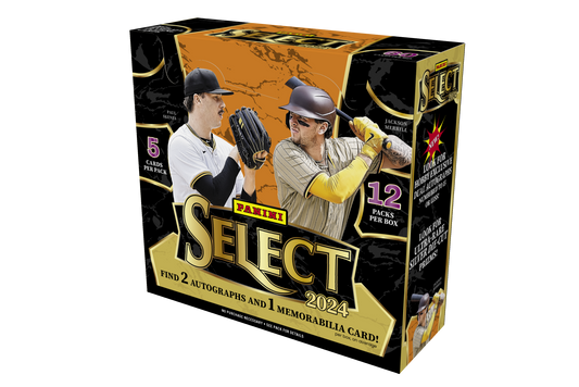 2024 Panini Select MLB Baseball Hobby Box