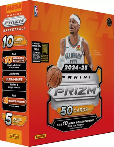 2024-25 Panini Prizm NBA Basketball Mega Box